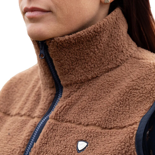 Hy Womens/Ladies Elevate Teddy Fleece Gilet 2
