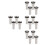 16Pcs ABS Air Conditioner Drain Hose Connector Leakproof Multi-Color 6