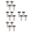 16Pcs ABS Air Conditioner Drain Hose Connector Leakproof Multi-Color 7