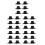 30Pièces Pièces De Rechange Noir Pour Machine Capsule Jouet 6