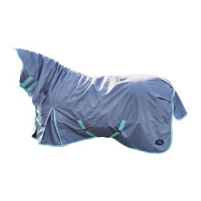 (5' 6", Grey/Sage) Firefoot 200Gm Fixed Neck Horse Turnout Rug
