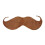 (One Size, Brown) Fiestas Guirca Plain Moustache 1