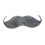 (One Size, Grey) Fiestas Guirca Plain Moustache 1
