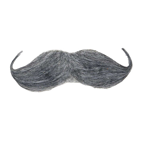 (One Size, Grey) Fiestas Guirca Plain Moustache