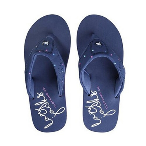 Lazy Jacks Girls Dotted Flip Flops