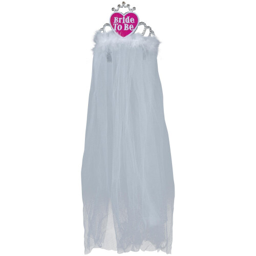 Fiestas Guirca Heart Bride Tiara And Veil