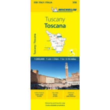 Toscana Michelin Local Map 358 by Michelin Other Book
