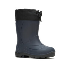Kamik Snobuster 1 Enfants Bottes de Neige, Imperméables, Doublure Thermique & Col de Neige Ajustable, Marine - 8 Enfant