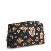 Vera Bradley Dames Premium Katoenen Medium Cosmeticatas, North Star Sky, Één Maat
