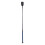 Dublin (One Size, Navy) Dublin Embossed Leather Horse Riding Whip 1