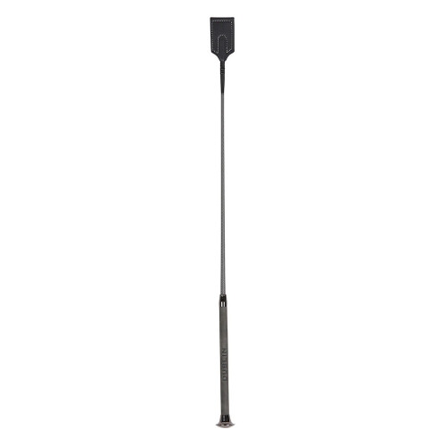 Dublin (One Size, Grey) Dublin Embossed Leather Horse Riding Whip
