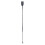 Dublin (One Size, Black) Dublin Embossed Leather Horse Riding Whip 1
