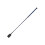 Dublin (One Size, Navy) Dublin Embossed Leather Horse Riding Whip 2