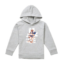 (9-11 Years, Athletic Heather) Disney Childrens/Kids Mickey Mouse Colour Fill Heather Hoodie