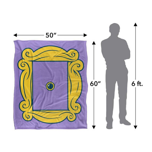 Friends Friends Silky Door Supersoft Blanket 2