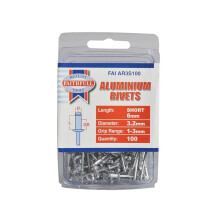 Faithfull Aluminium Rivets
