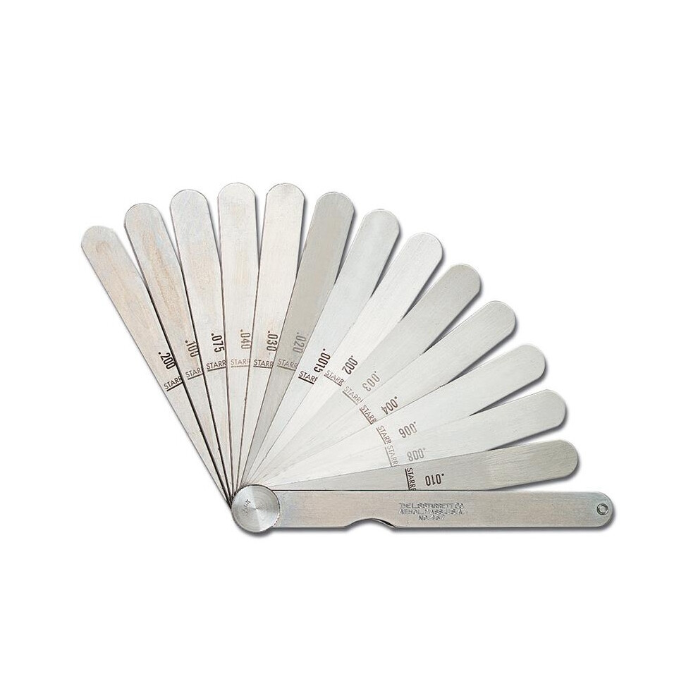 Starrett Metric Feeler Gauge Set