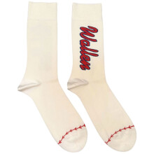(7 UK-11 UK, Natural/Red) Morgan Wallen Unisex Adult Ankle Socks