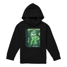 (5-6 Years, Black) Star Wars Childrens/Kids Grogu Hoodie