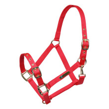 (Cob, Red) ARMA Adjustable Horse Headcollar