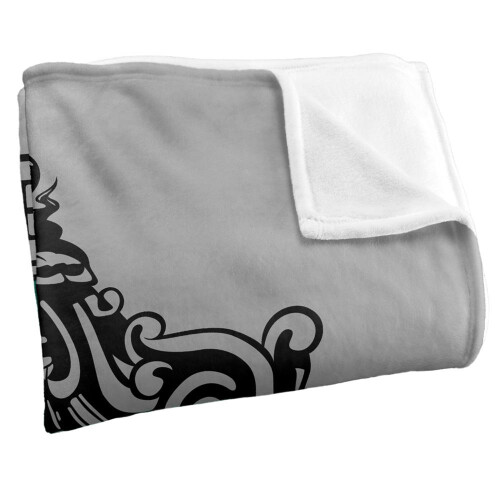 Harry Potter Harry Potter Silky Slytherin Crest Supersoft Blanket 1