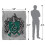 Harry Potter Harry Potter Silky Slytherin Crest Supersoft Blanket 4