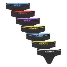 (7-8 Years, Multicoloured) Keanu Boys Days of The Week Briefs (Pack of 7)
