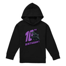 (12-13 Years, Black) Black Panther Childrens/Kids 10th Birthday Hoodie