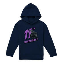 (5-6 Years, Navy) Black Panther Childrens/Kids 11th Birthday Hoodie