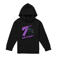 (7-8 Years, Black) Black Panther Childrens/Kids 7th Birthday Hoodie
