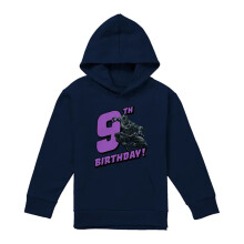 (5-6 Years, Navy) Black Panther Childrens/Kids 9th Birthday Hoodie