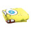 SpongeBob SquarePants SpongeBob SquarePants Silky Surprise Face Supersoft Blanket 3