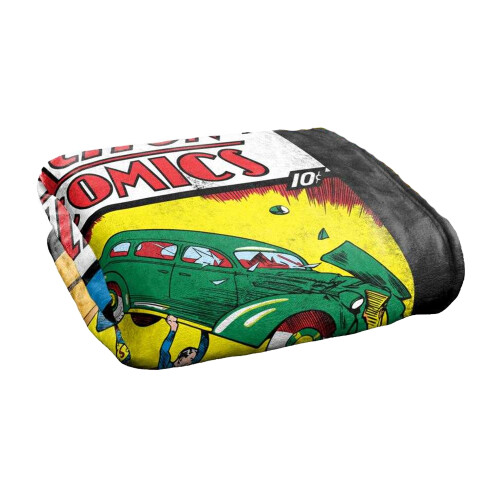 Superman Superman Action Comics Issue 1 Cover Silky Supersoft Blanket 1