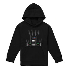 (5-6 Years, Black) Star Wars Childrens/Kids Darth Vader Costume Hoodie