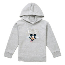 (5-6 Years, Athletic Heather) Disney Childrens/Kids Italian Mickey Mouse Firework Heather New Year Hoodie