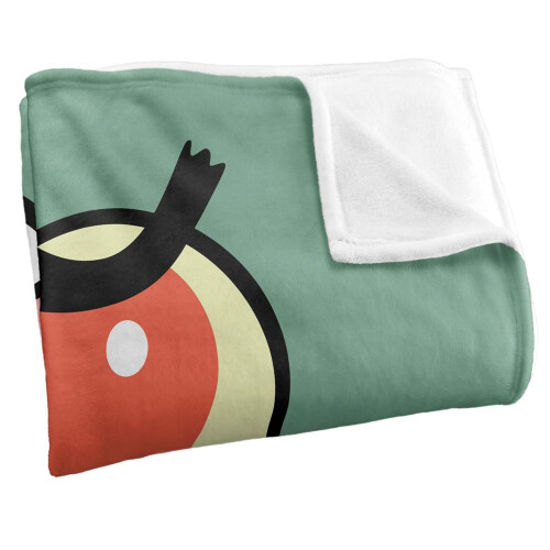 SpongeBob SquarePants SpongeBob SquarePants Silky Face Plankton Supersoft Blanket 2