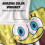 SpongeBob SquarePants SpongeBob SquarePants Silky Character Supersoft Blanket 4