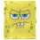 SpongeBob SquarePants SpongeBob SquarePants Silky Angry Face Supersoft Blanket 1