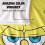 SpongeBob SquarePants SpongeBob SquarePants Silky Angry Face Supersoft Blanket 4