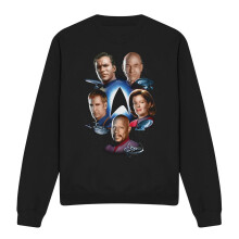 (S, Black) Star Trek Unisex Adult Starfleet's Finest Sweatshirt