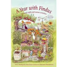 A Year with Findus by Sven Nordqvist Hardcover Book