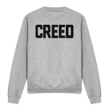 (XXL, Athletic Heather) Creed Unisex Adult Cracked Logo Sweatshirt