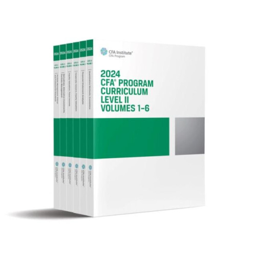 2024 CFA Program Curriculum Level II Box Set Volumes 1 6 by CFA Instit