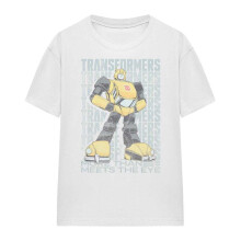 (XL, White) Transformers Womens/Ladies Generations Autobot More Than Meets The Eye Bumblebee T-Shirt