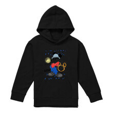 (9-11 Years, Athletic Heather) Disney Childrens/Kids Street Style Mickey Mouse Heather Pullover Hoodie