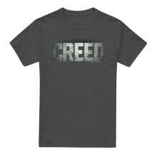 (L, Charcoal) Creed Unisex Adult Logo T-Shirt