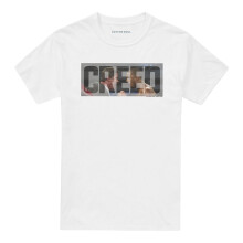 (S, White) Creed Unisex Adult Pep Talk T-Shirt