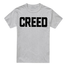 (5XL, Athletic Heather) Creed Unisex Adult Cracked Logo T-Shirt