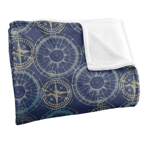 JQ Licensing Silky Compass Supersoft Blanket 2