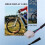 Ebike Bicycle KT Controller 5Pin Display Waterproof Conversion Cable for Electric Bike Conversion Kit 6